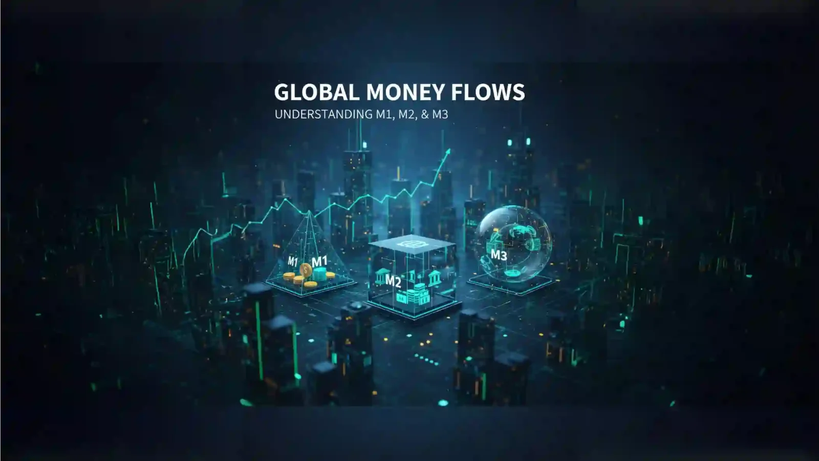 Geldmengen M1, M2 und M3 im Vergleich