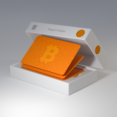 Verschiedene Tangem Karten Sets