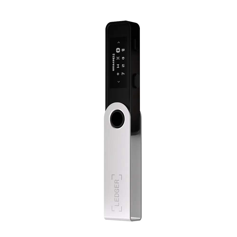 Ledger Nano S Plus mit Display und USB C Anschluss